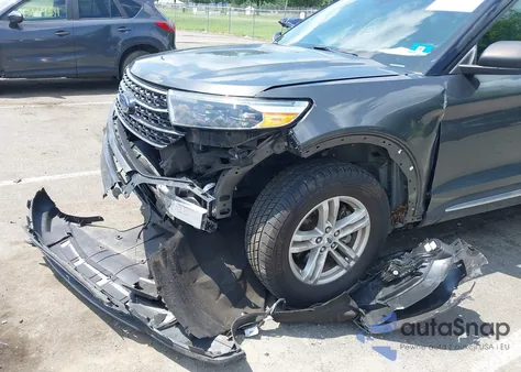 2020 Ford Explorer Xlt из США, поврежденный, VIN 1FMSK8DH3LGC18426